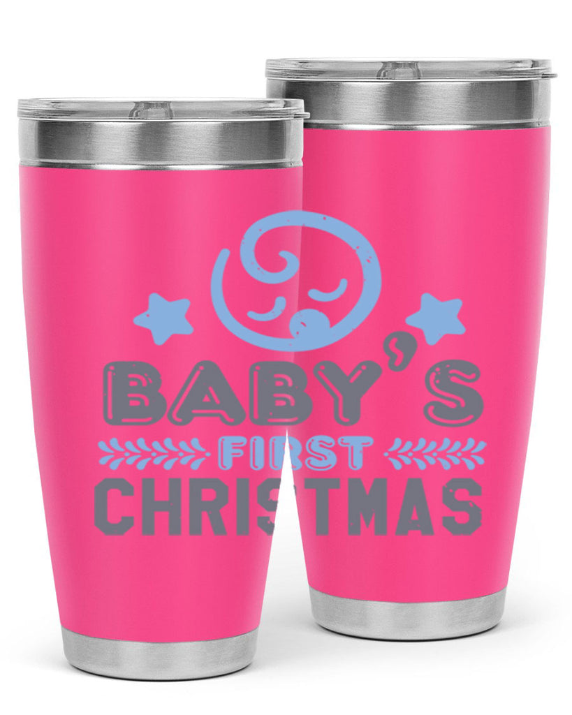 Baby First Christmas Style 2#- baby shower- tumbler