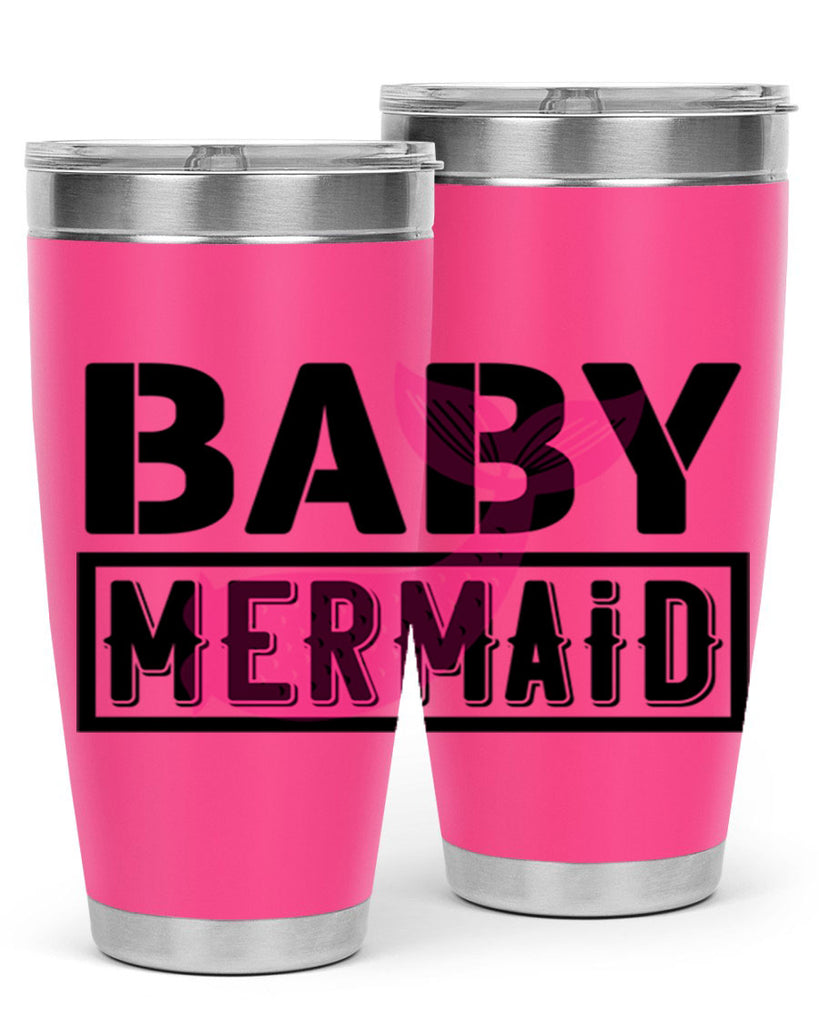 Baby mermaid 29#- mermaid- Tumbler