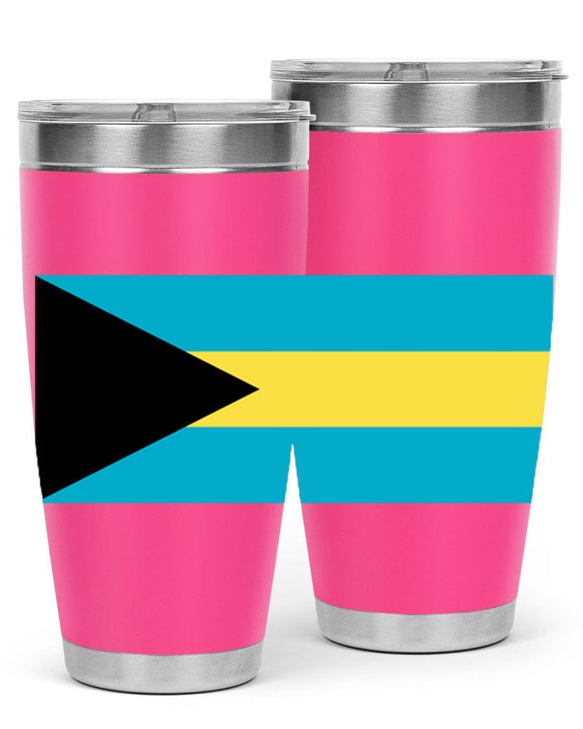 Bahamas 186#- world flags- Tumbler