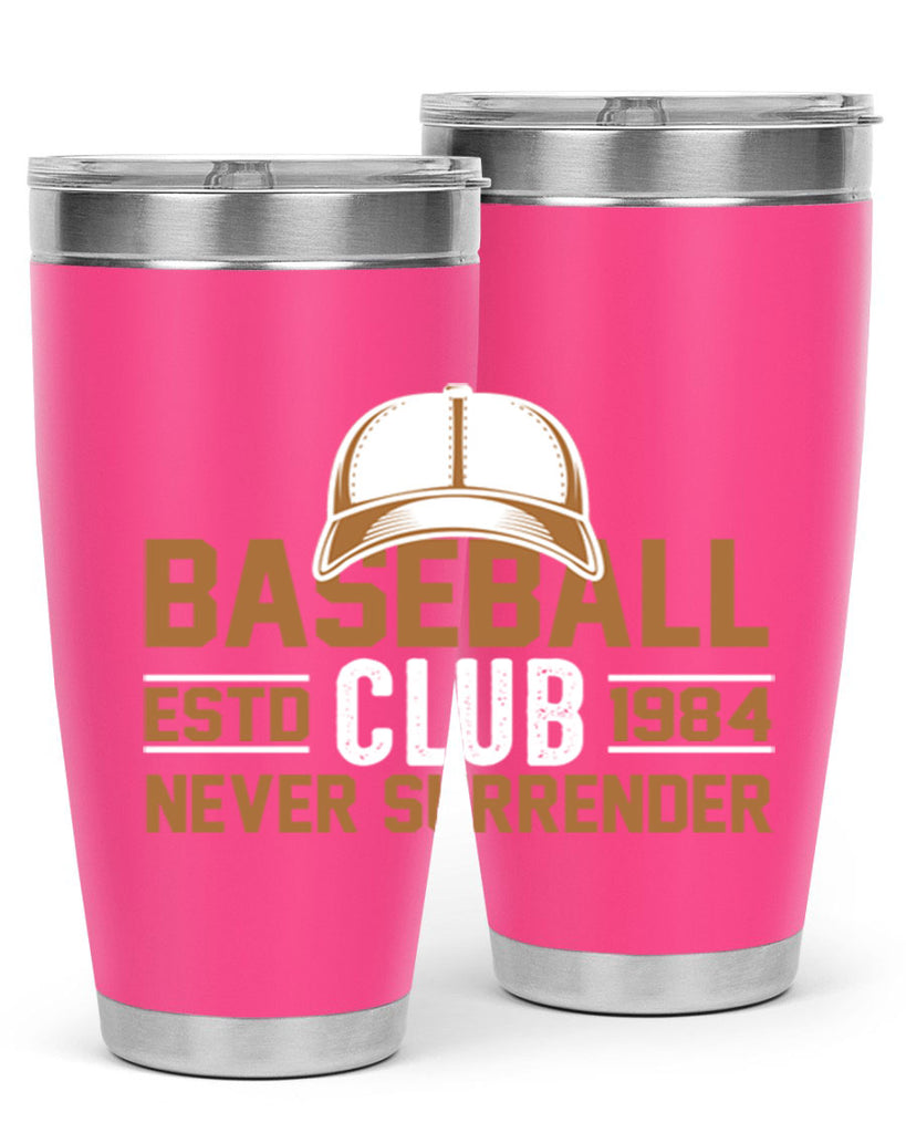 Base 1447#- baseball- Tumbler