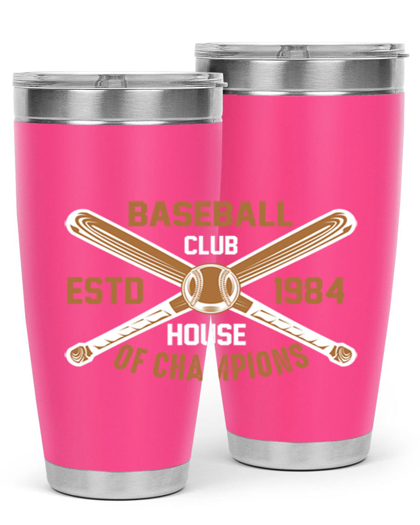 Baseball 1443#- baseball- Tumbler