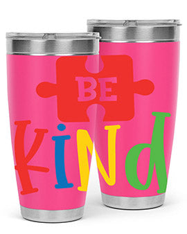 Be Kind Style 9#- autism- Tumbler
