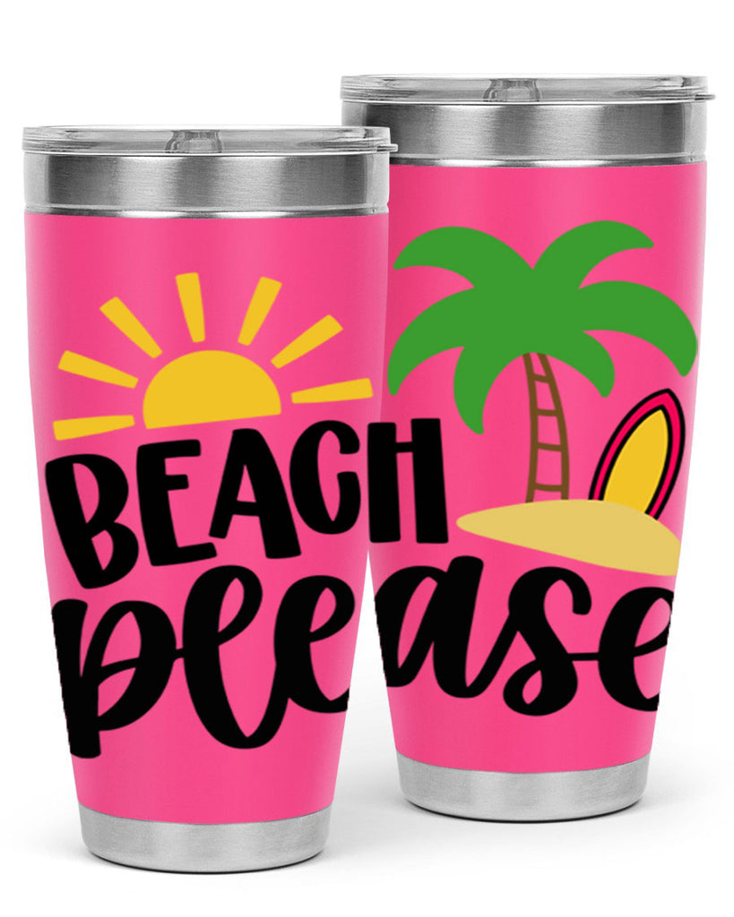 Beach Please Style 51#- summer- Tumbler
