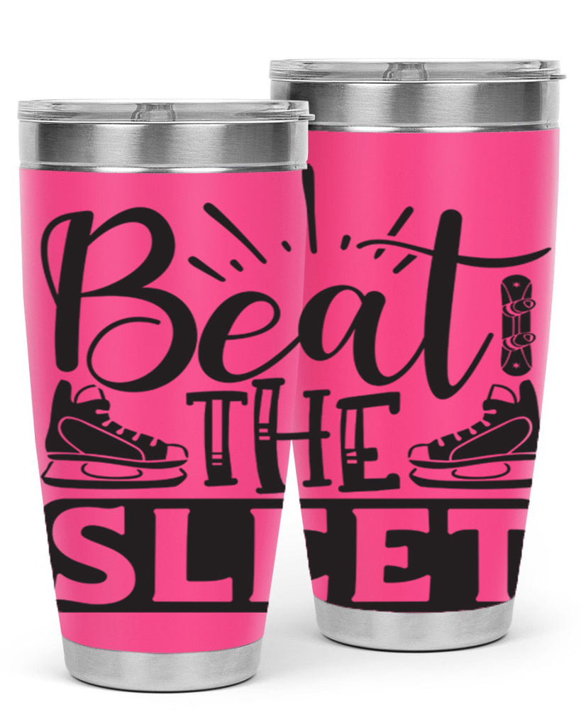 Beat the sleet 24#- winter- Tumbler