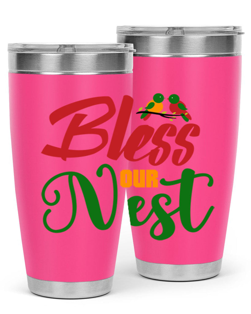 Bless Our Nest 67#- spring- Tumbler