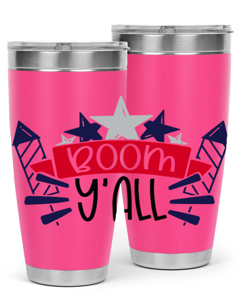 Boom Yall Style 146#- Fourt Of July- Tumbler