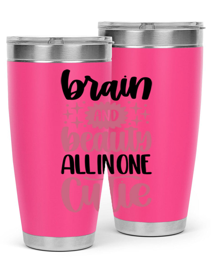 Brain And Beauty All In One Style 126#- make up- Tumbler