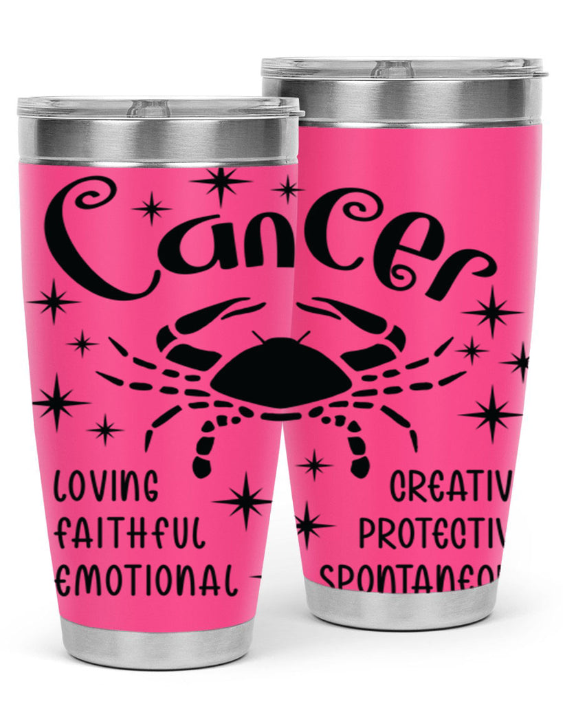 Cancer 144#- zodiac- Tumbler