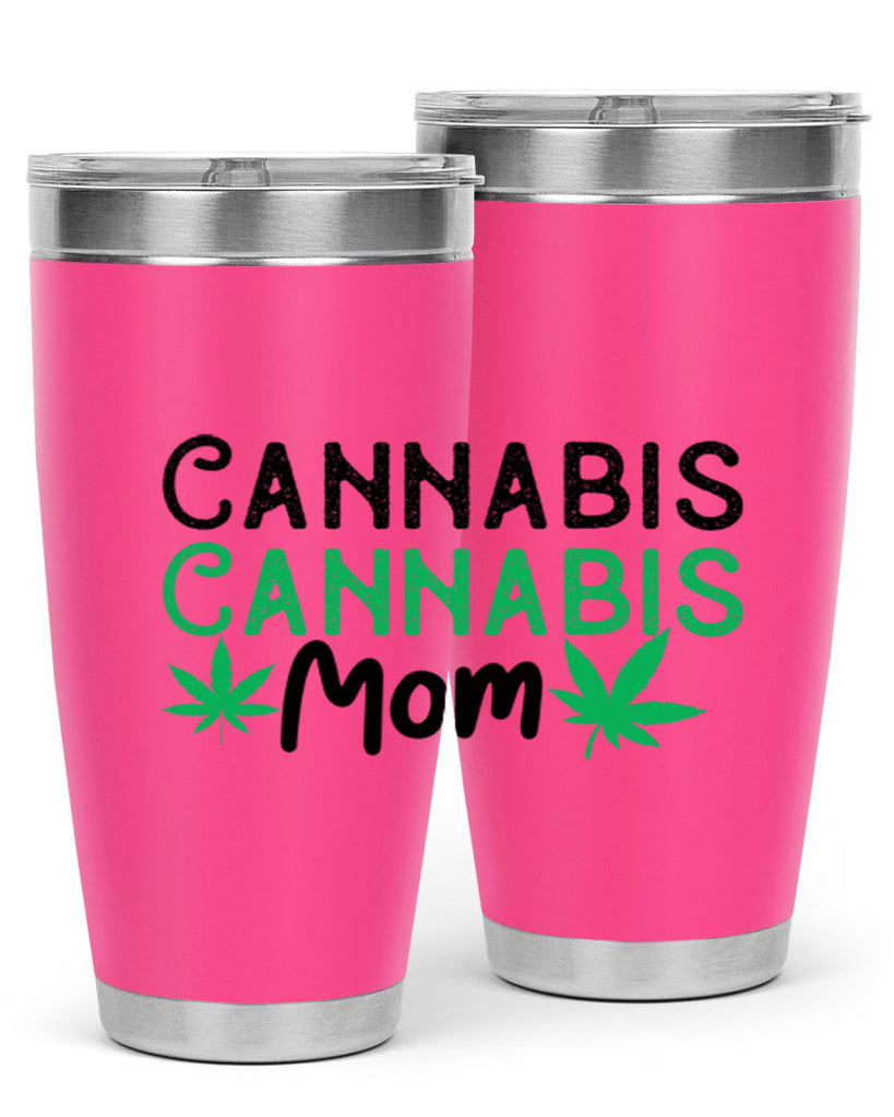 Cannabis Mom 48#- marijuana- Tumbler