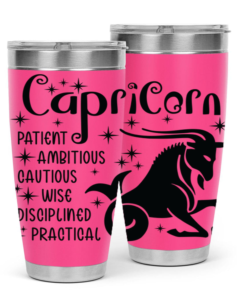 Capricorn 182#- zodiac- Tumbler