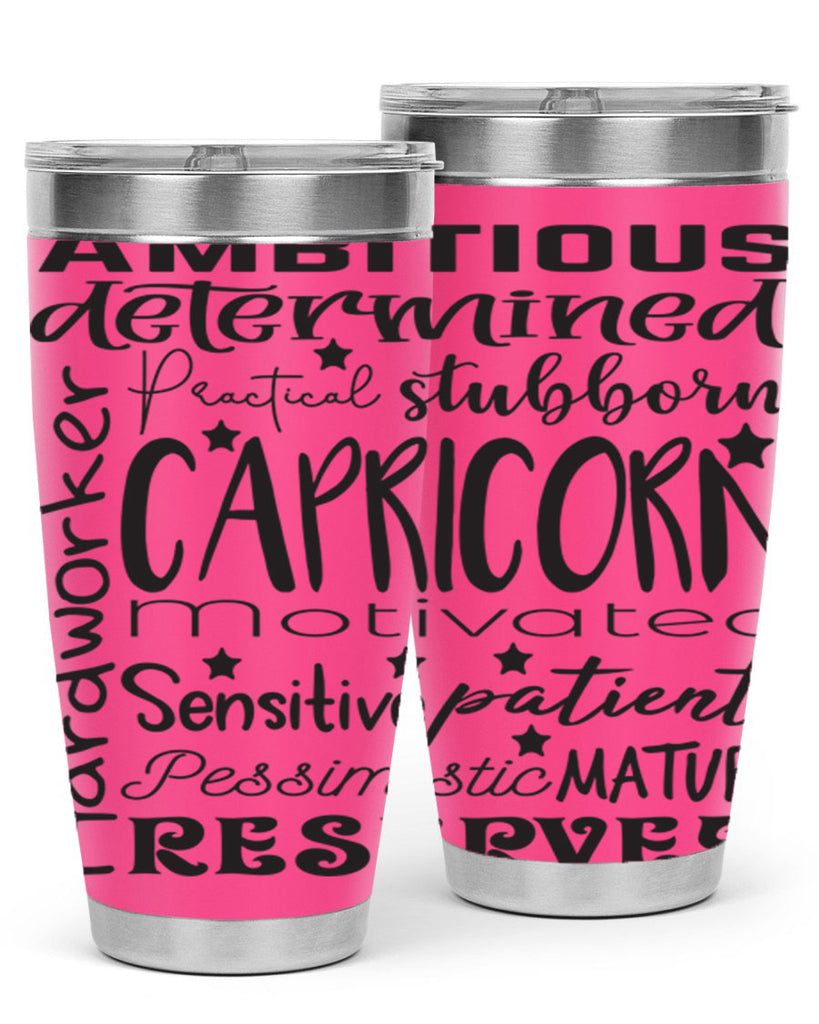 Capricorn 566#- zodiac- Tumbler
