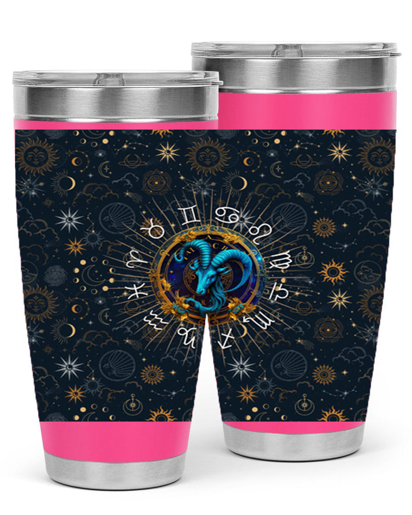 Capricorn Straight 184#- zodiac- Tumbler