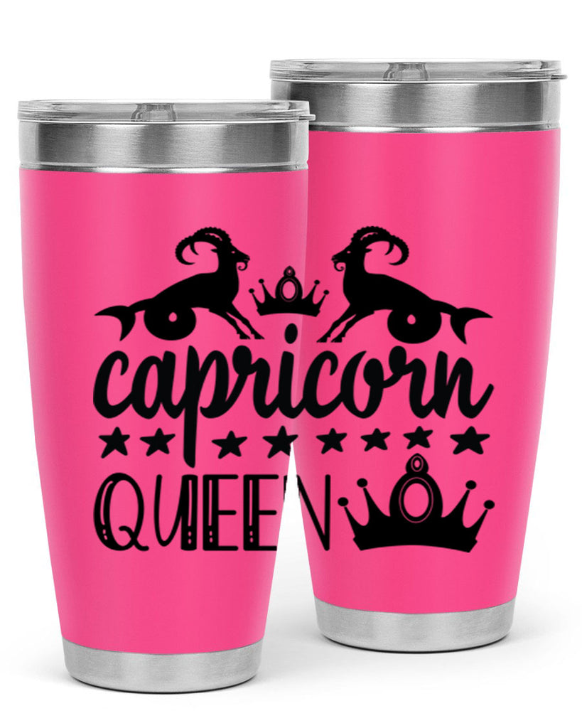 Capricorn queen 195#- zodiac- Tumbler