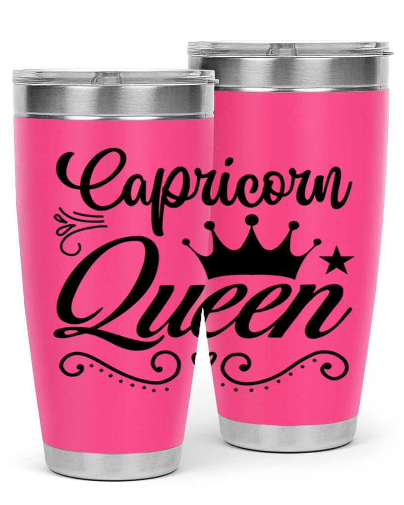 Capricorn queen 196#- zodiac- Tumbler