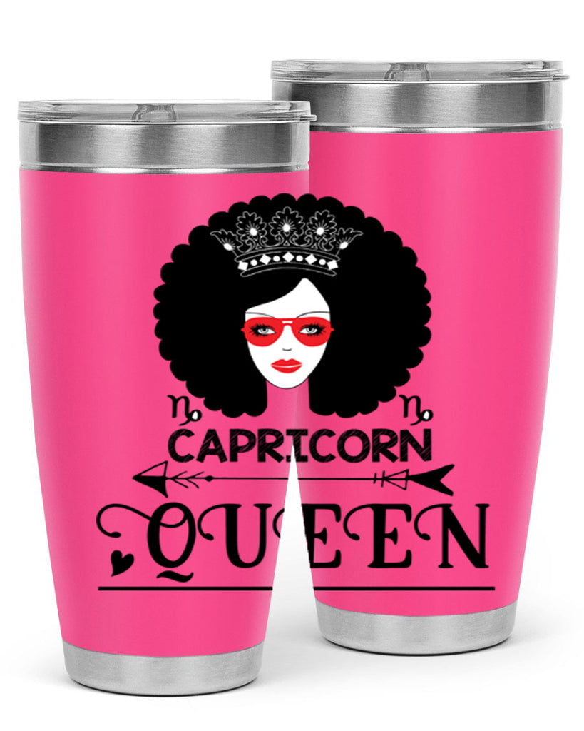Capricorn queen 197#- zodiac- Tumbler