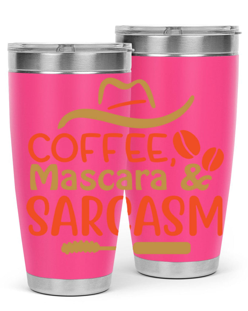 Coffee Mascara Sarcasm 21#- fashion- Cotton Tank