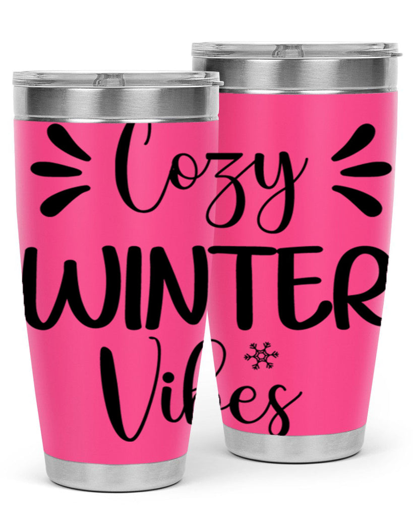 Cozy Winter Vibes76#- winter- Tumbler