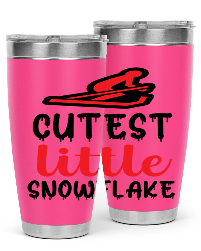 Cutest little snowflake 87#- winter- Tumbler