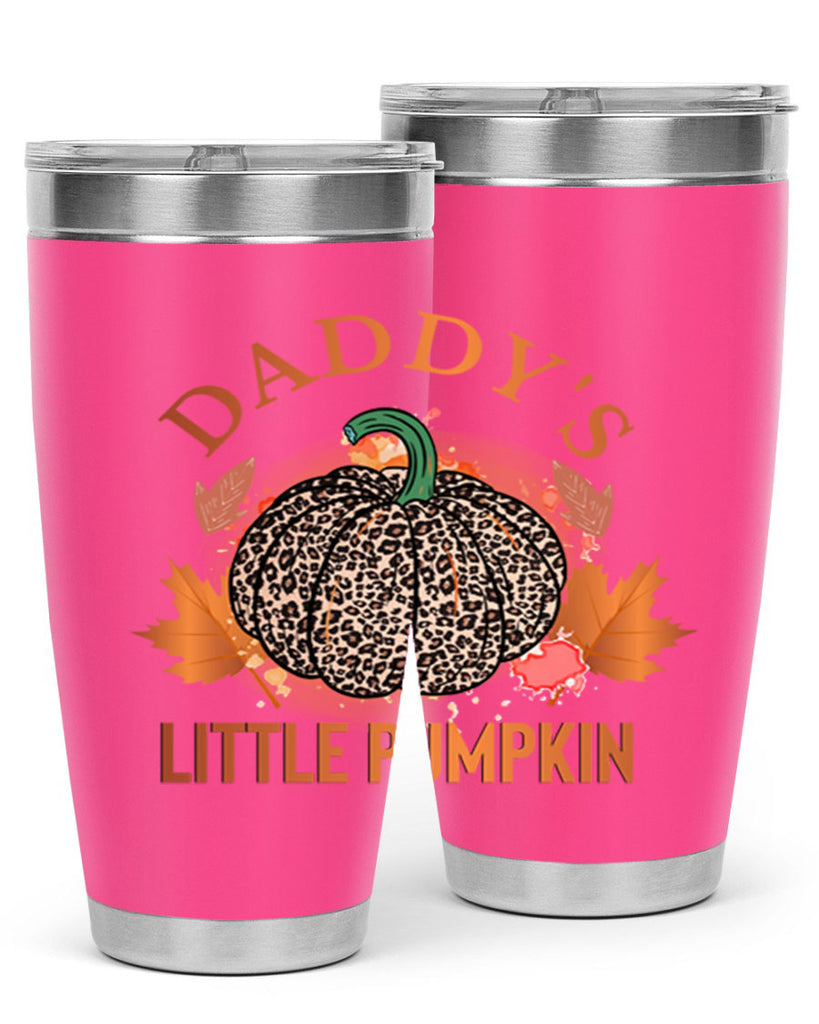 Daddys Little Pumpkin 67#- fall- Tumbler