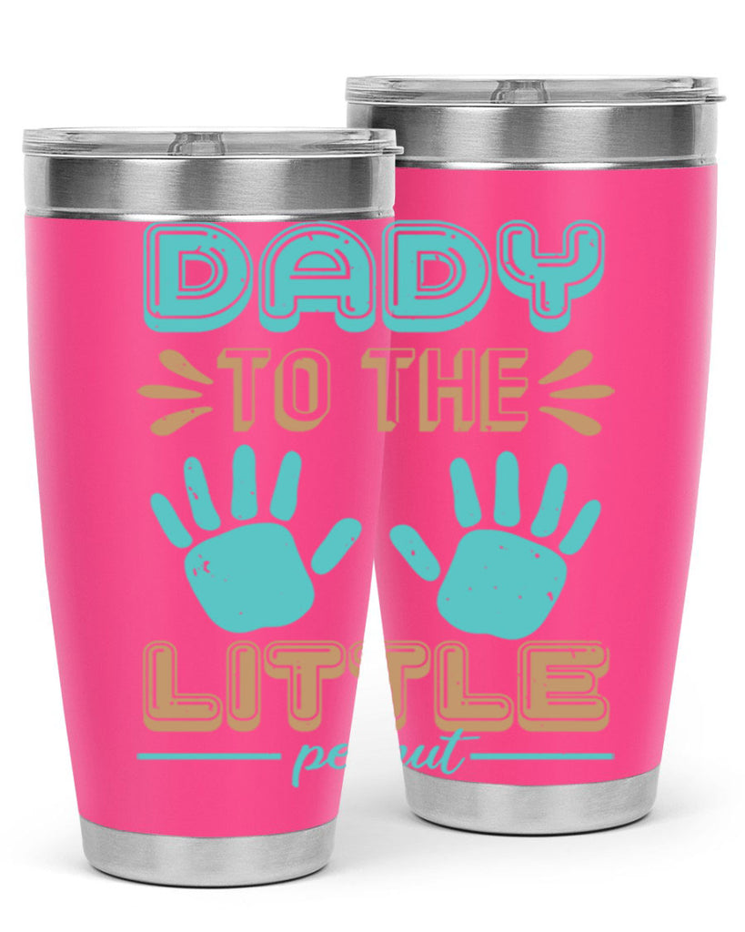 Dady to the little peanut Style 43#- baby shower- tumbler