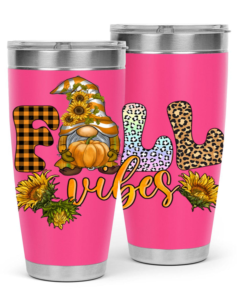 FallVibesFallGnome 164#- fall- Tumbler
