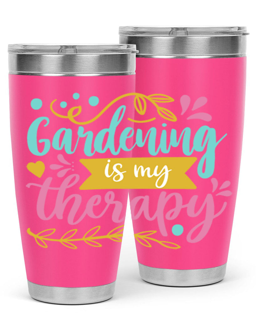 Gardening is my therapy Style 66#- summer- Tumbler