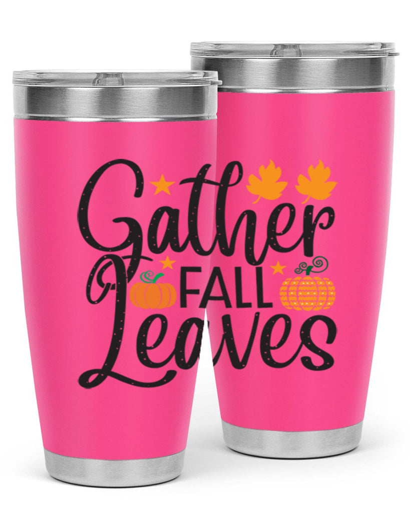 Gatherfallleaves 189#- fall- Tumbler
