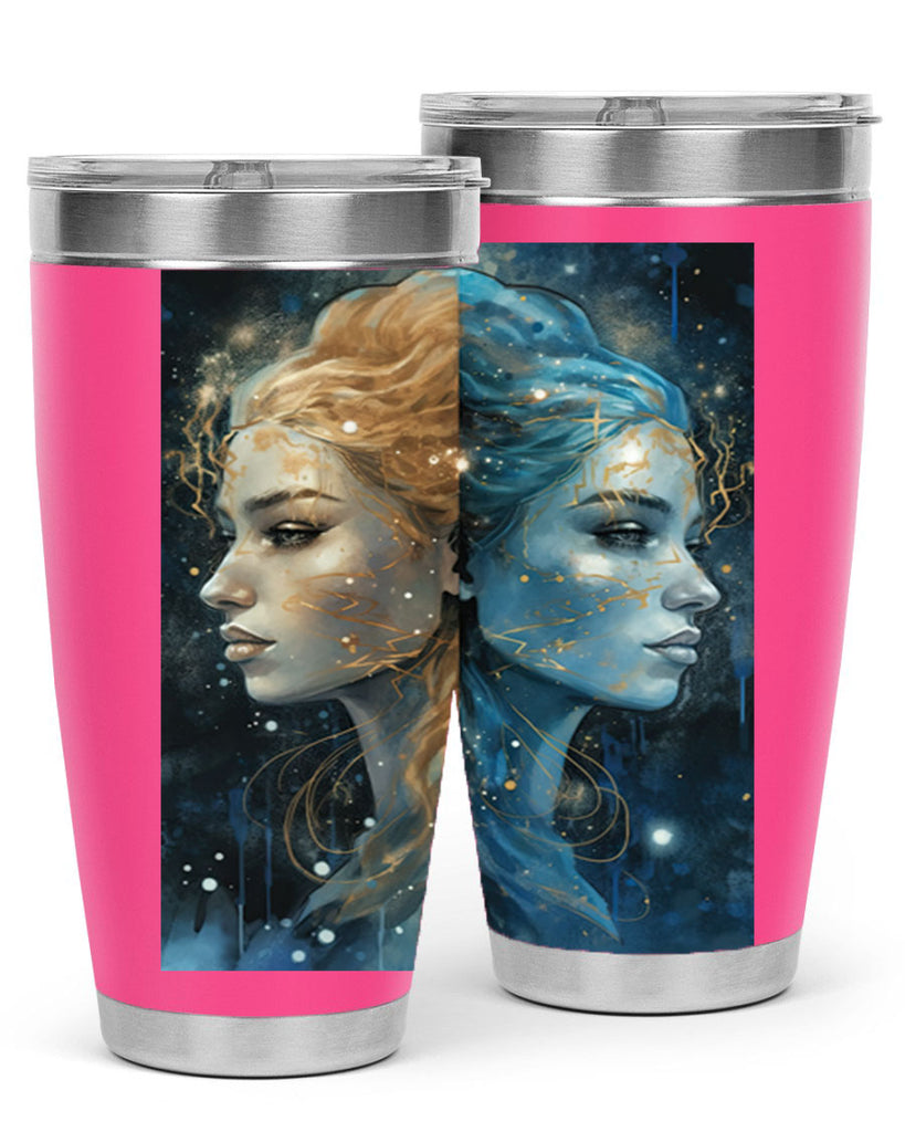 Gemini 56#- zodiac- Tumbler