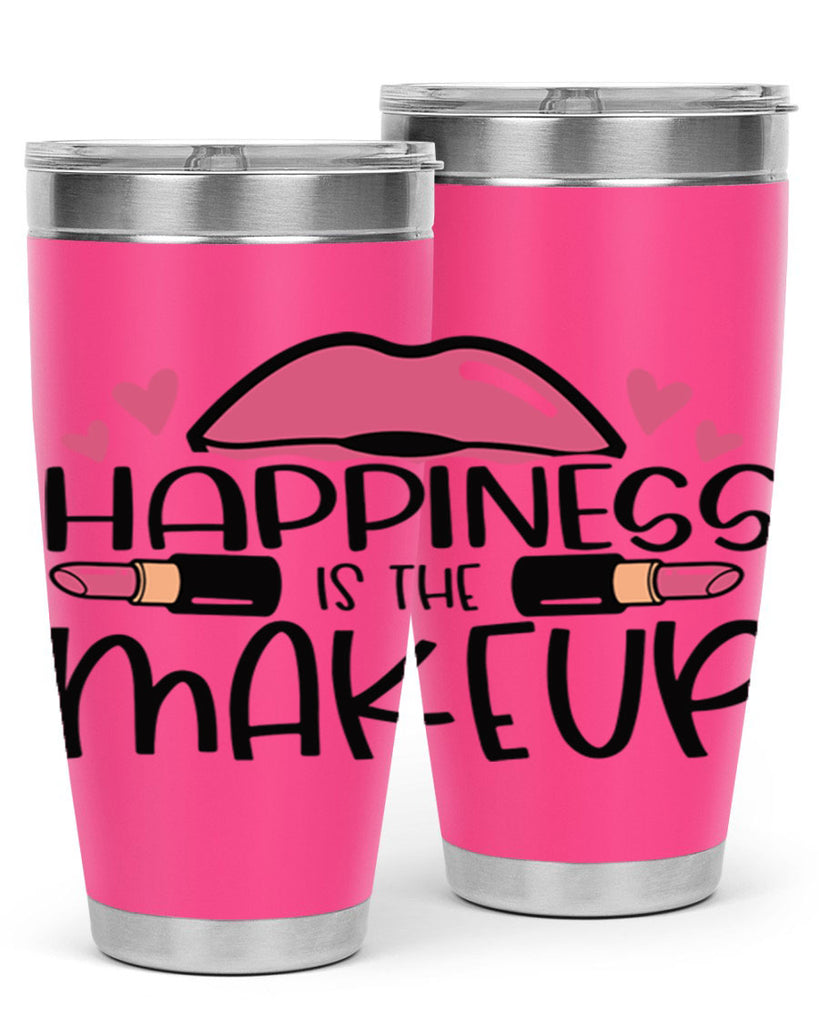 Hapiness Is The Makeup Style 95#- make up- Tumbler