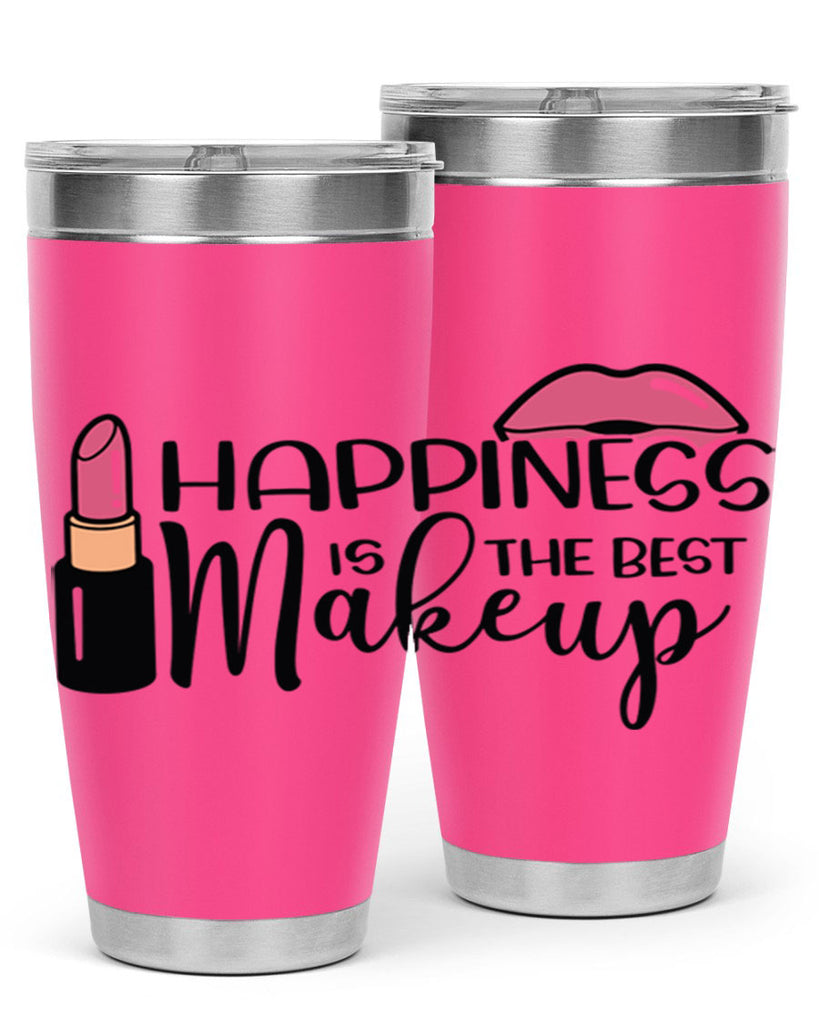 Happiness Is The Best Makeup Style 93#- make up- Tumbler