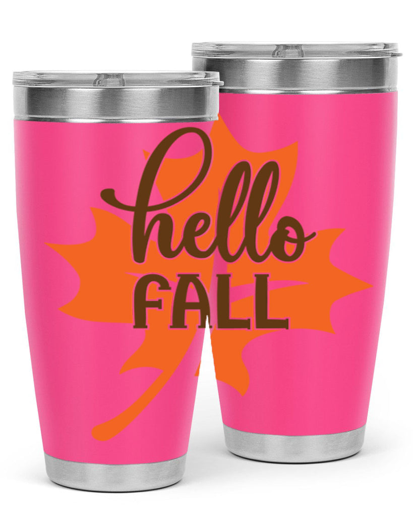 Hello Fall 273#- fall- Tumbler