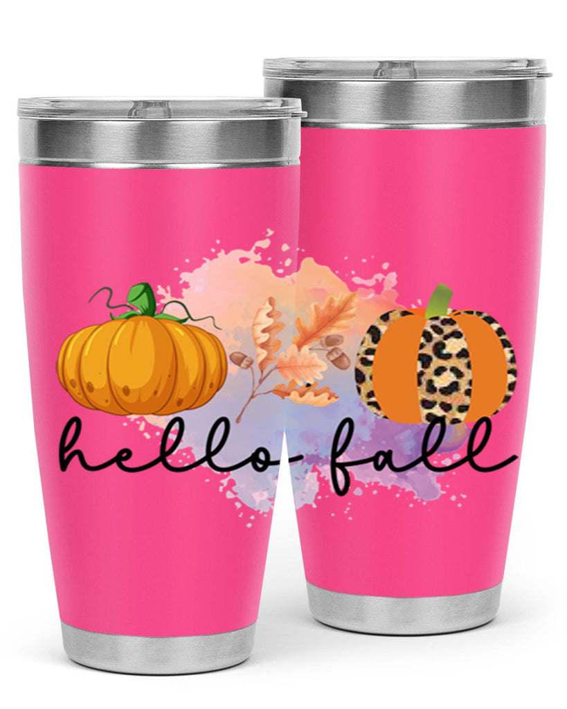 Hello Fall 277#- fall- Tumbler