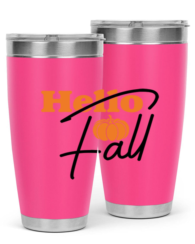 Hello Fall 279#- fall- Tumbler