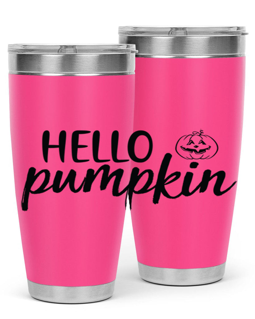 Hello Pumpkin 286#- fall- Tumbler