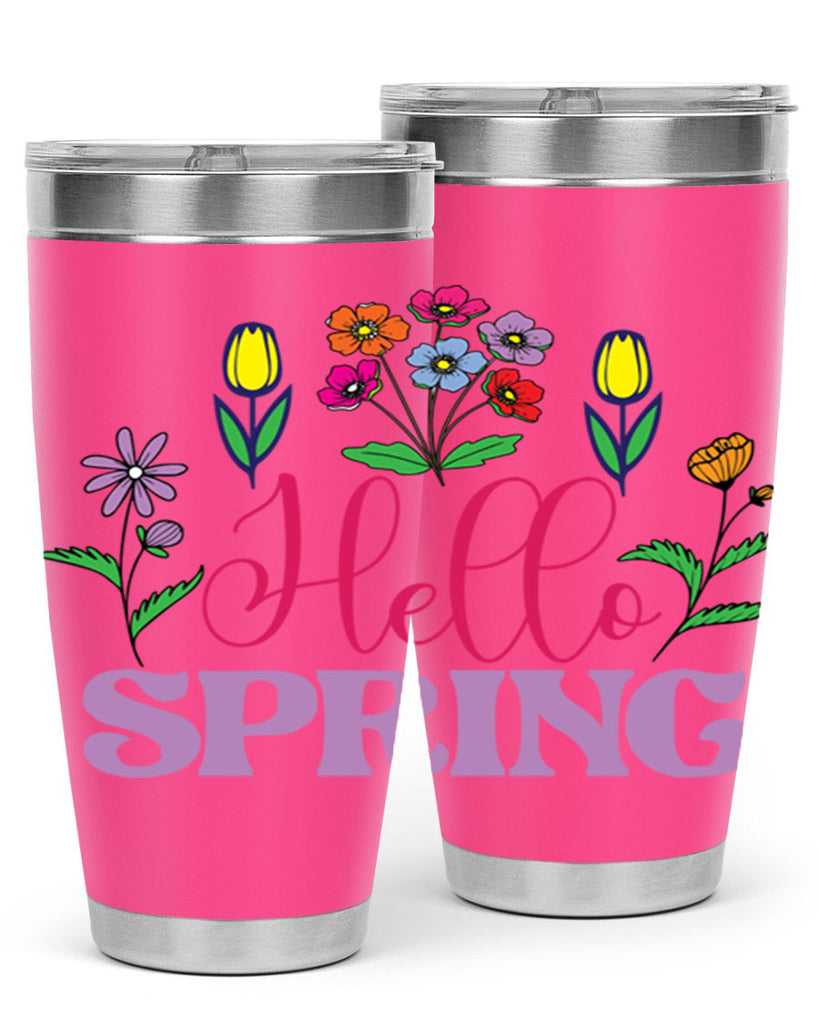 Hello Spring  233#- spring- Tumbler