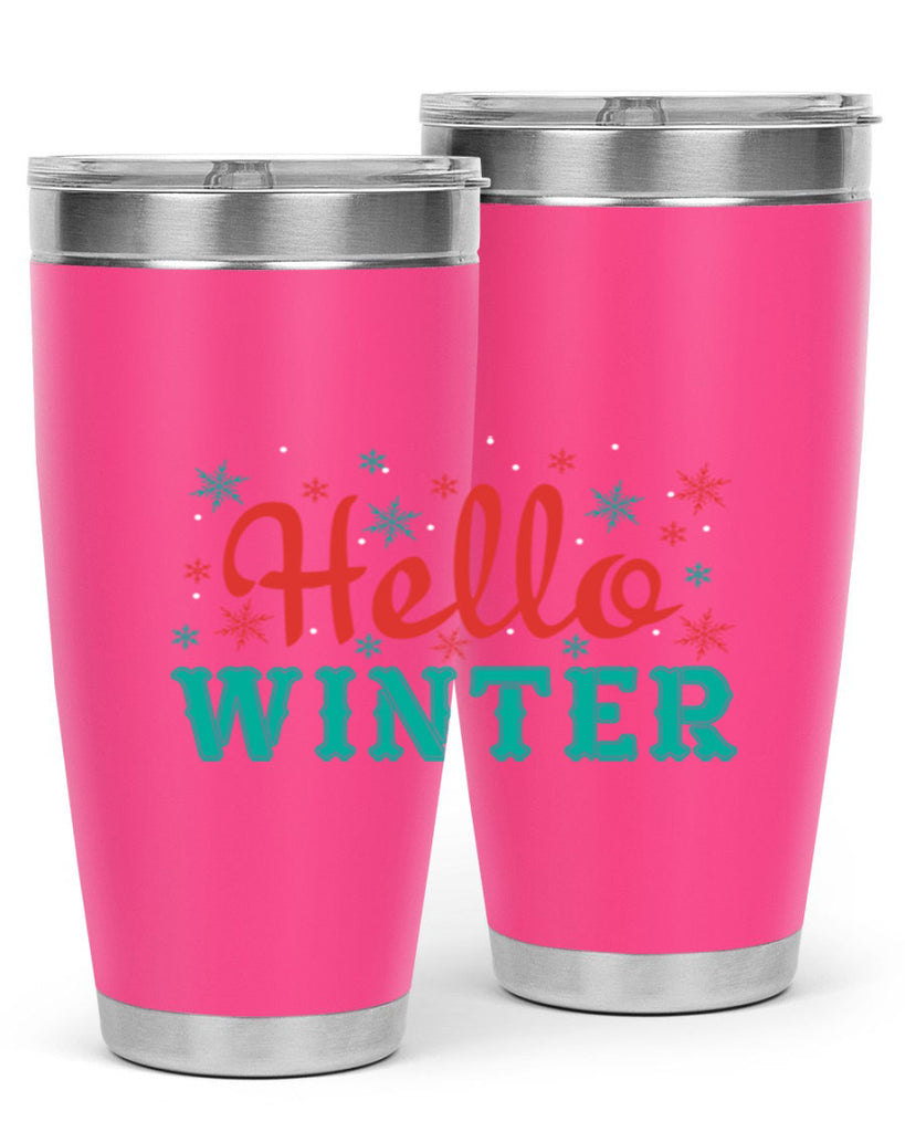 Hello Winter 182#- winter- Tumbler