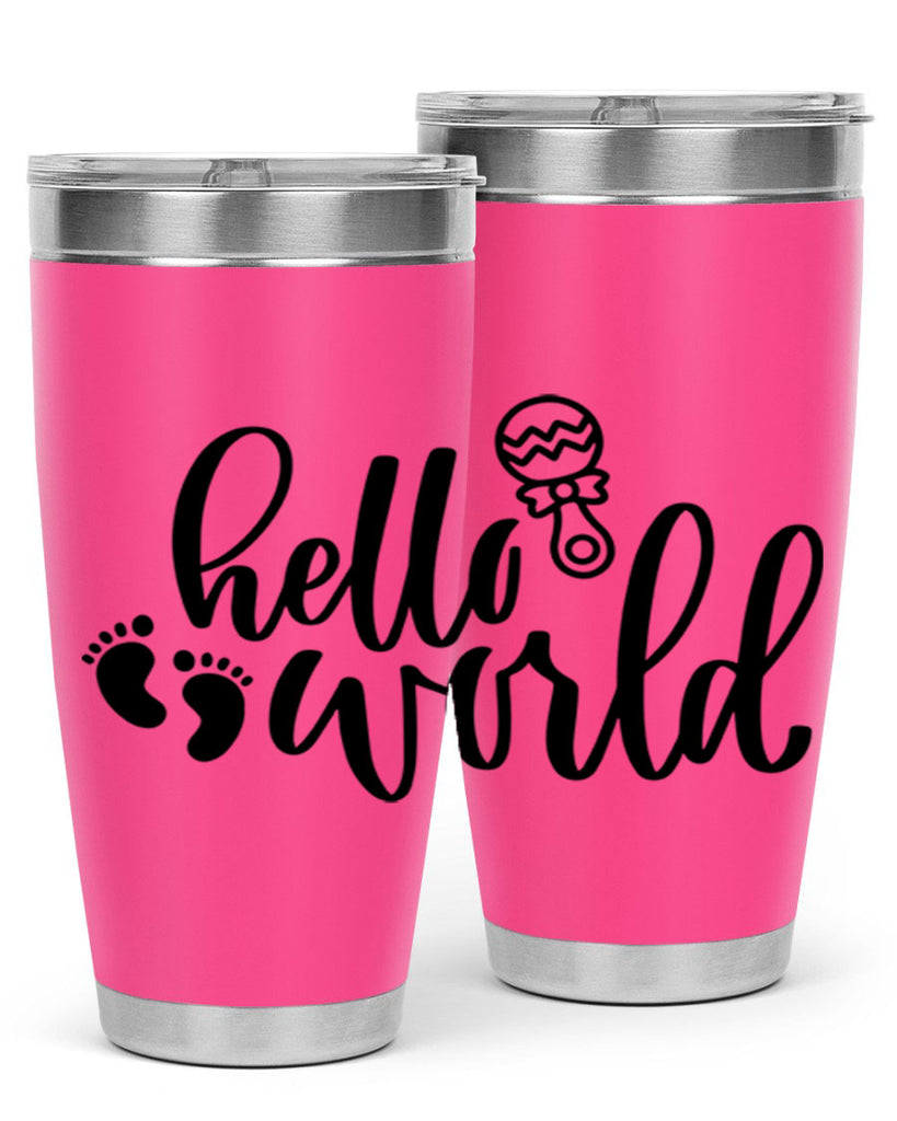 Hello World Style 90#- baby- tumbler