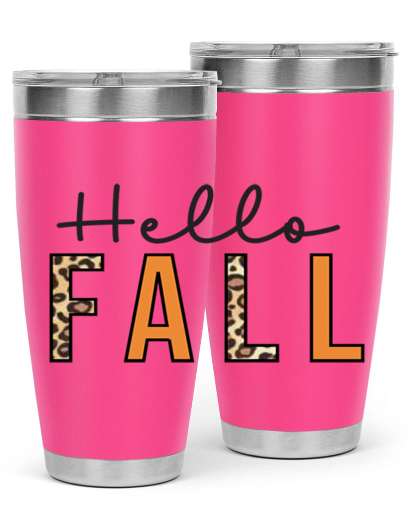 Hello fall 276#- fall- Tumbler