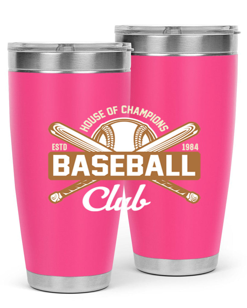 House 1178#- baseball- Tumbler