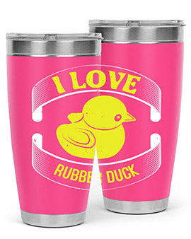 I Love Rubber duck Style 41#- duck- Tumbler