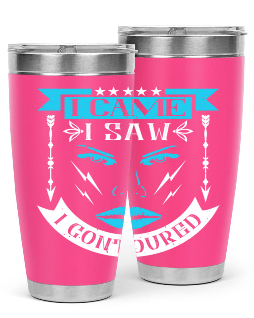 I came I saw I contoured Style 209#- make up- Tumbler