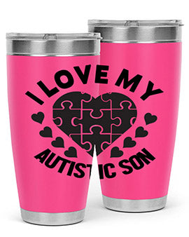 I love my Style 46#- autism- Tumbler