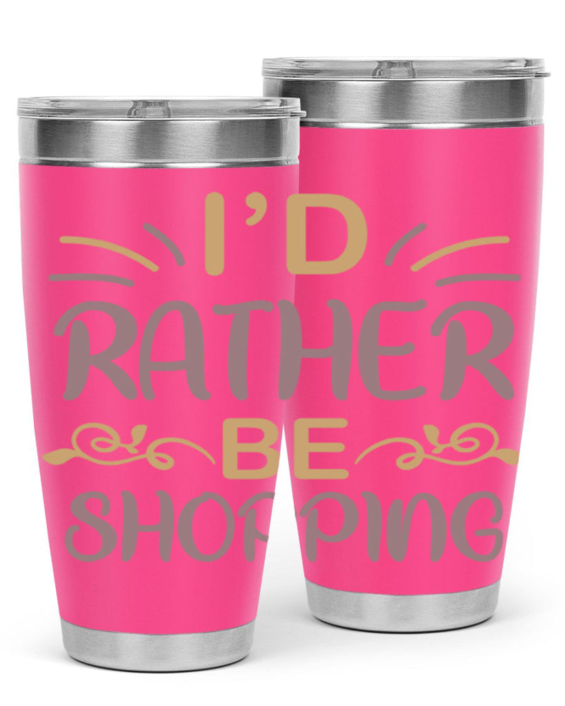 Id Rather Be Shopping 109#- fashion- Cotton Tank