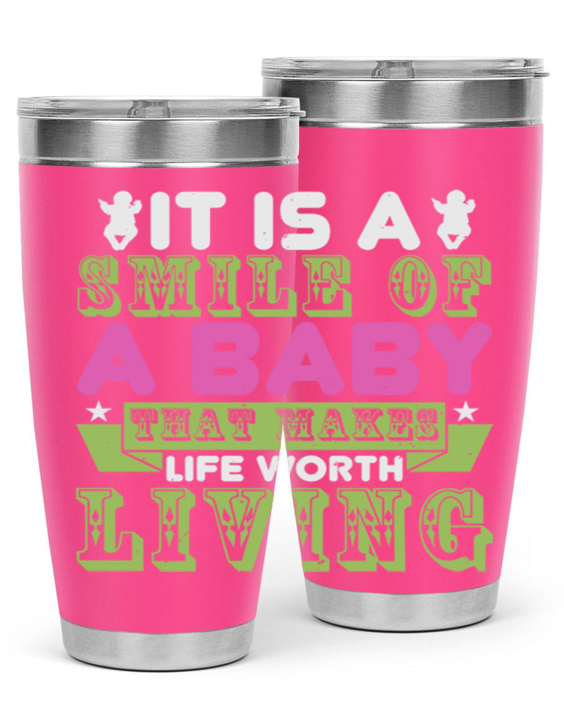 It is a smile of a baby Style 188#- baby- tumbler