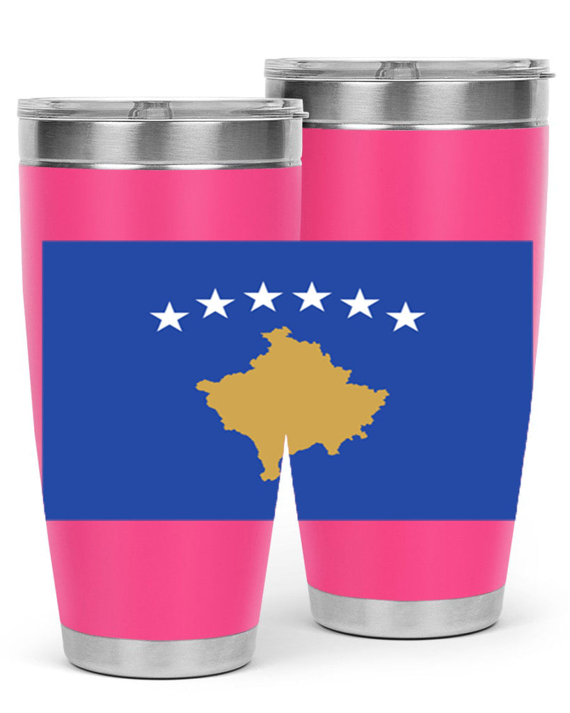 Kosovo 108#- world flags- Tumbler