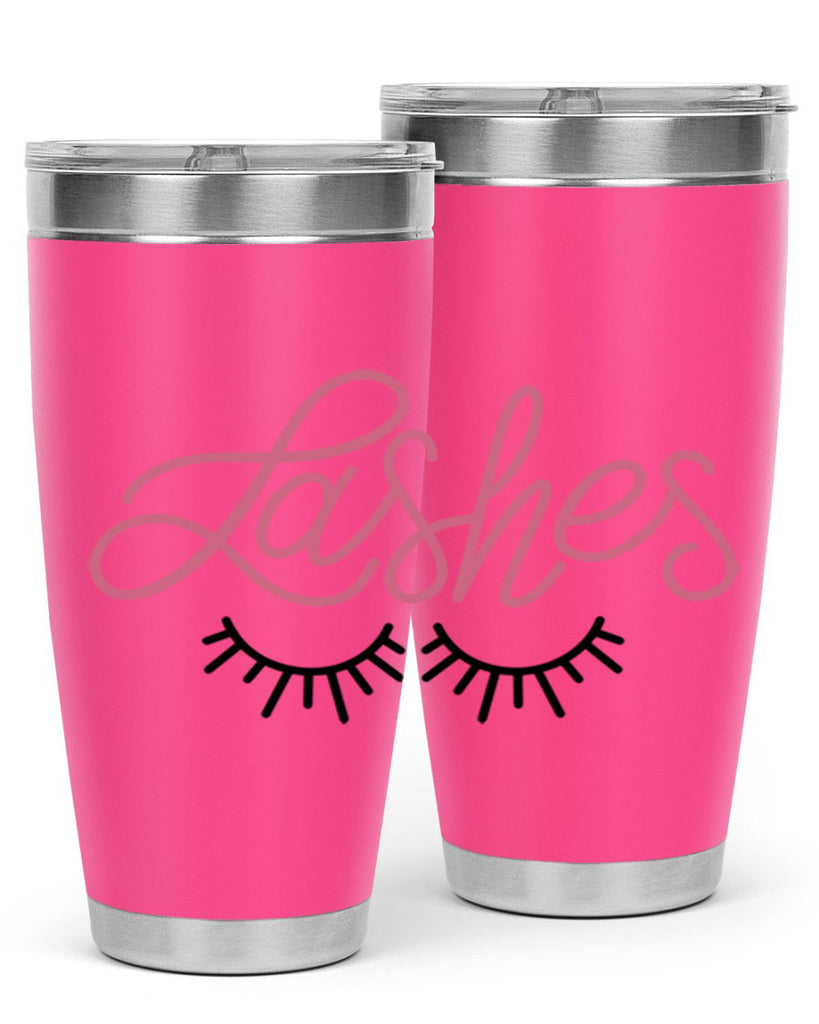 Lashes Style 63#- make up- Tumbler