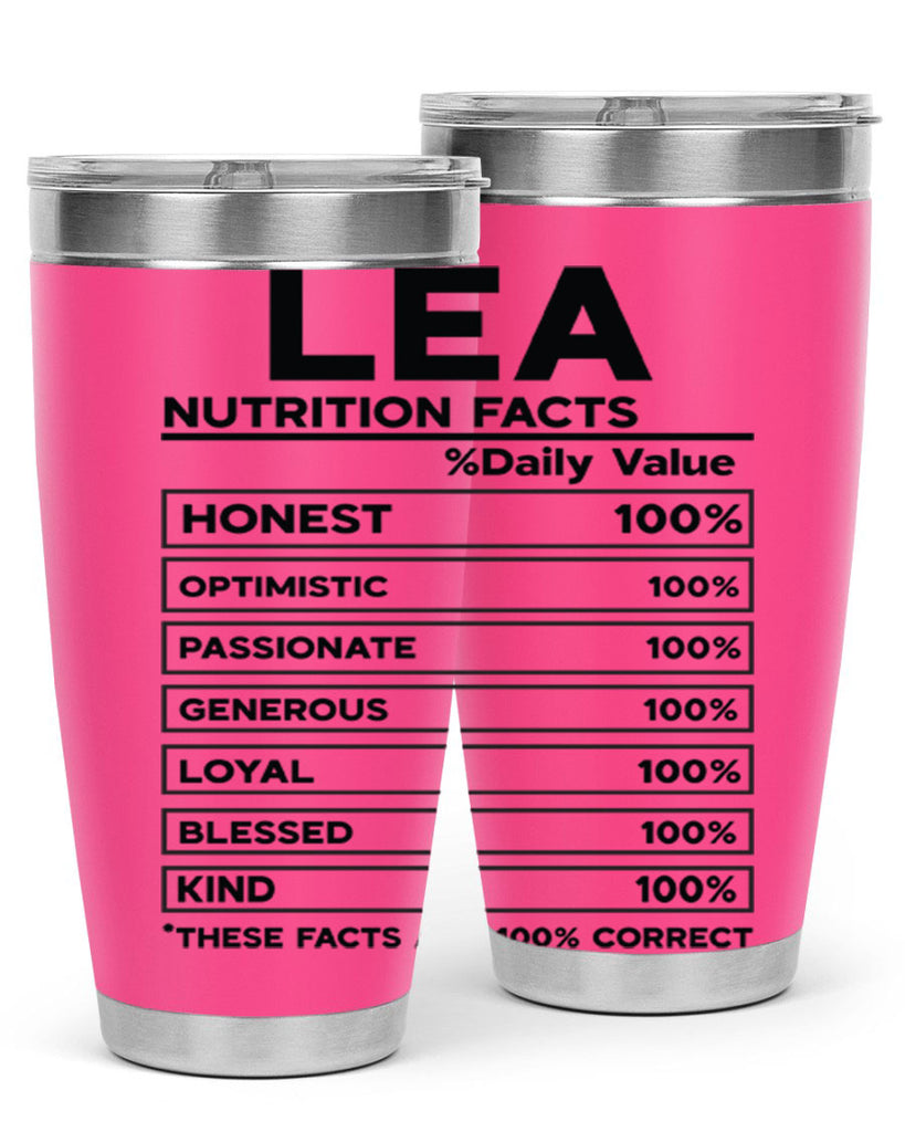 Lea Nutrition Facts 276#- zodiac- Tumbler