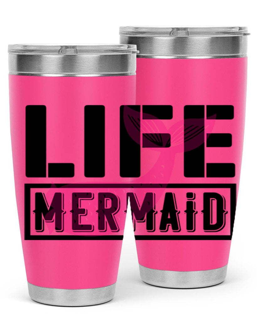 Life mermaid 303#- mermaid- Tumbler