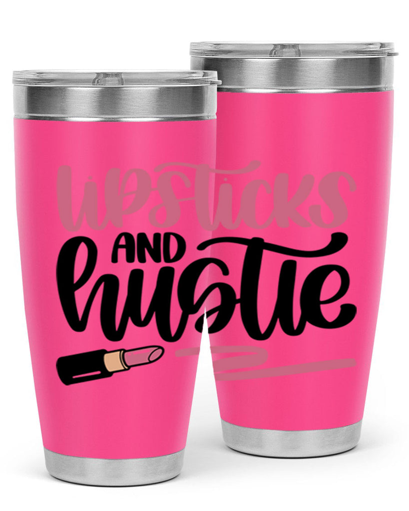 Lipstick And Hustie Style 58#- make up- Tumbler