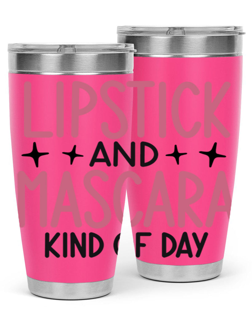 Lipstick and Mascara Kind of Day Style 57#- make up- Tumbler